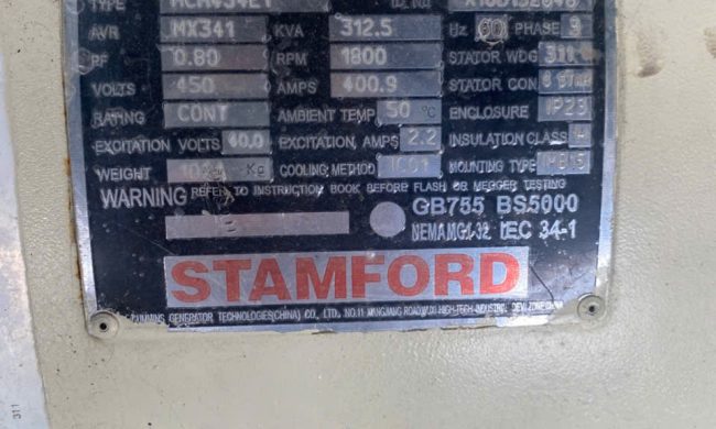 Máy phát điện - 312KVA - Ảnh 3